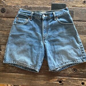 Levi’s vintage denim shorts